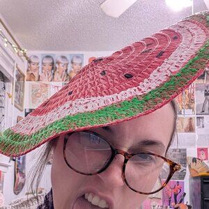 Watermelon Hat DIYed